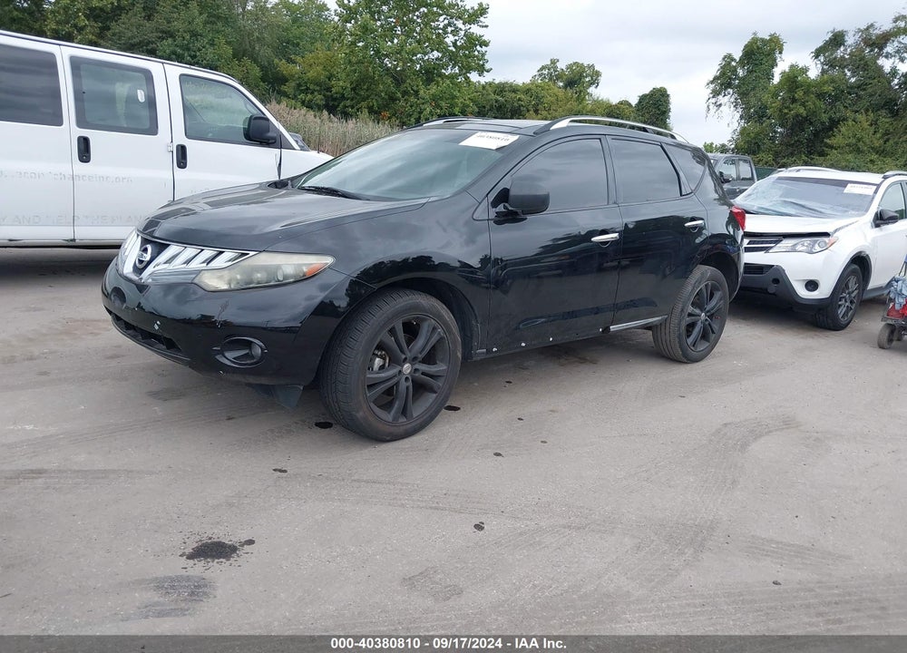 2010 NISSAN MURANO LE VIN: JN8AZ1MW0AW111620