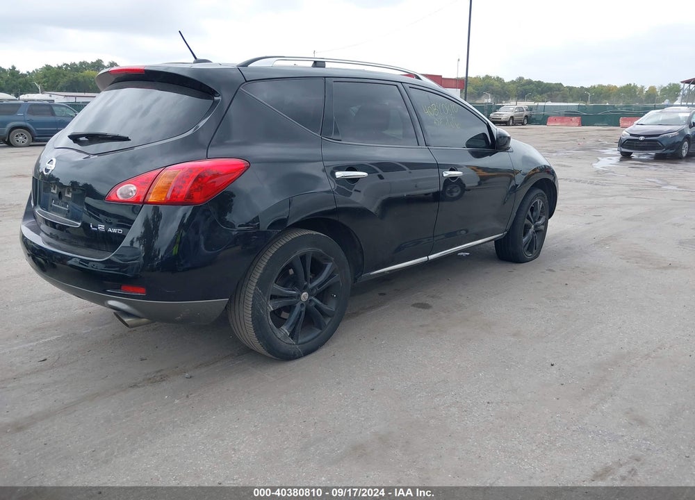 2010 NISSAN MURANO LE VIN: JN8AZ1MW0AW111620
