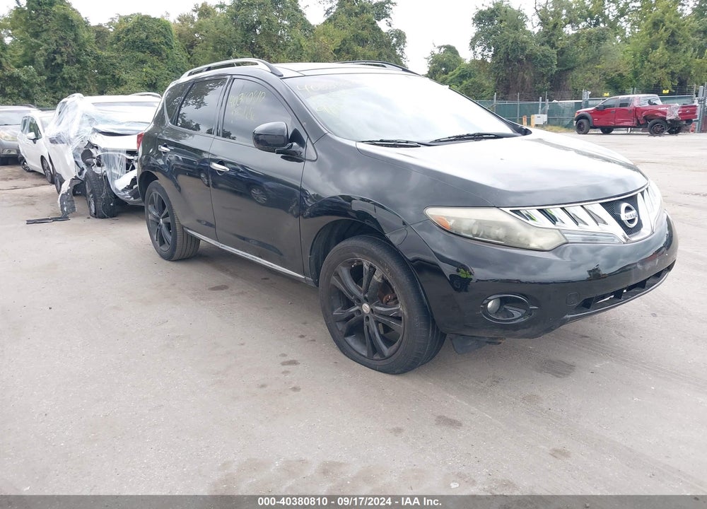 2010 NISSAN MURANO LE VIN: JN8AZ1MW0AW111620