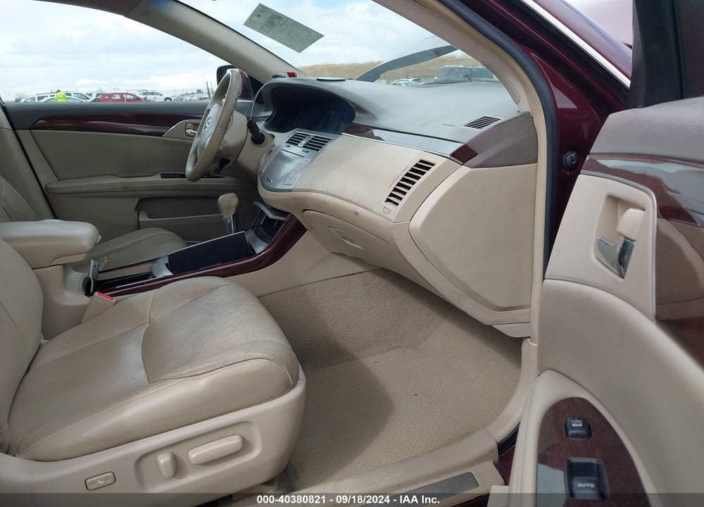 2010 TOYOTA AVALON XLS VIN: 4T1BK3DB6AU359911