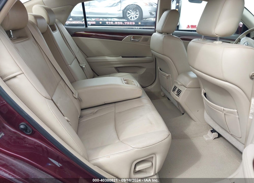 2010 TOYOTA AVALON XLS VIN: 4T1BK3DB6AU359911
