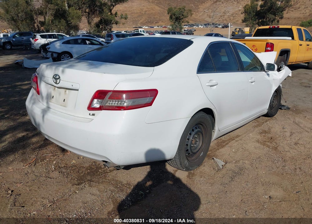 2010 TOYOTA CAMRY LE VIN: 4T1BF3EK9AU537541