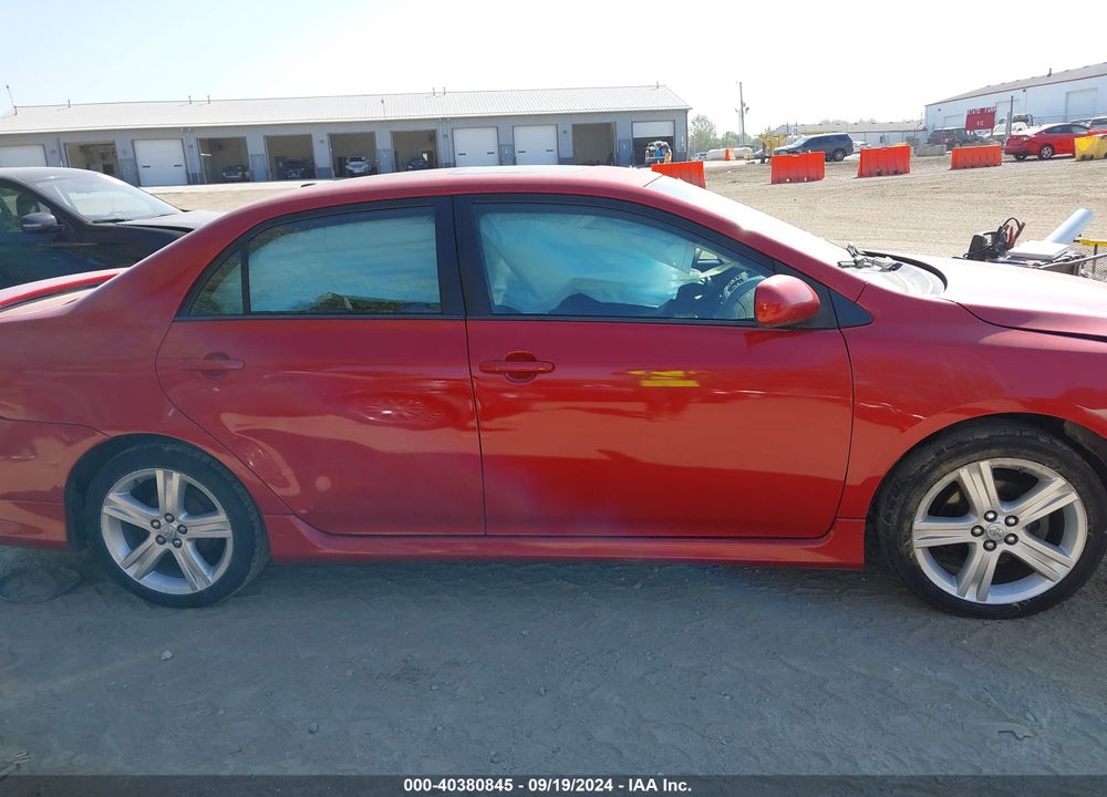 2013 TOYOTA COROLLA S VIN: 2T1BU4EE8DC942382