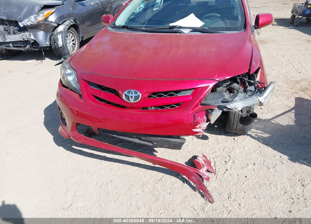2013 TOYOTA COROLLA S VIN: 2T1BU4EE8DC942382