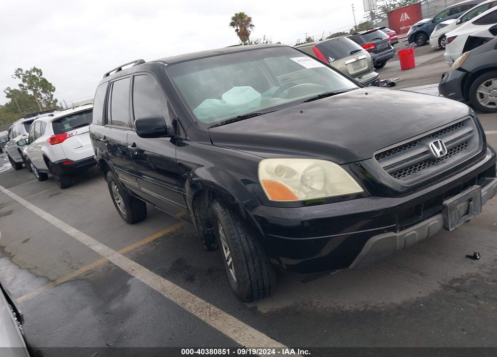 2004 HONDA PILOT EX-L VIN: 2HKYF186X4H511434
