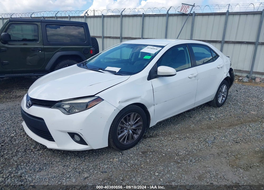 2014 TOYOTA COROLLA LE PLUS VIN: 5YFBURHE6EP080127