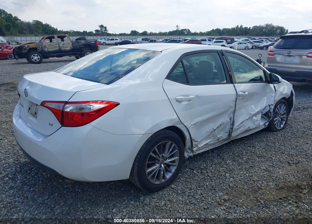 2014 TOYOTA COROLLA LE PLUS VIN: 5YFBURHE6EP080127