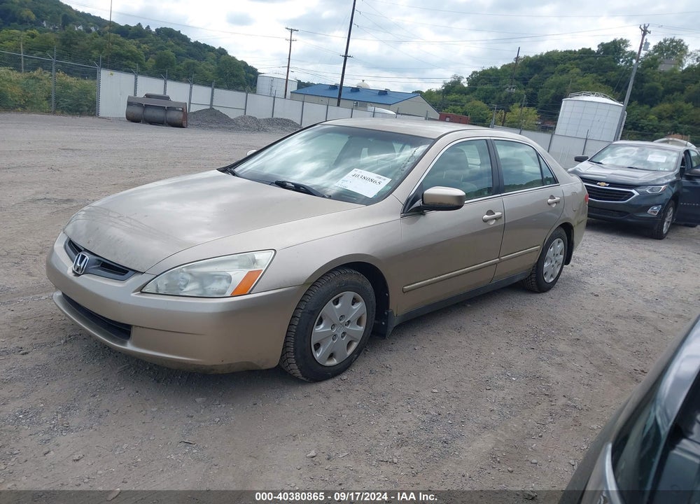 2003 HONDA ACCORD 2.4 LX VIN: 1HGCM56343A070892