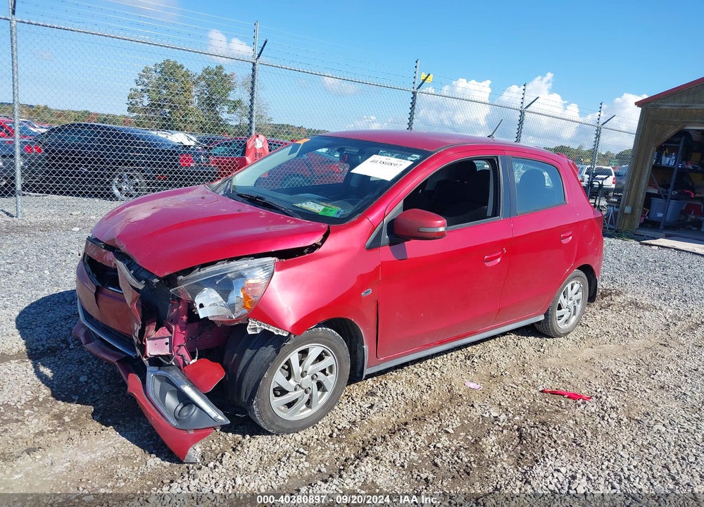 2020 MITSUBISHI MIRAGE SE VIN: ML32A4HJXLH002633