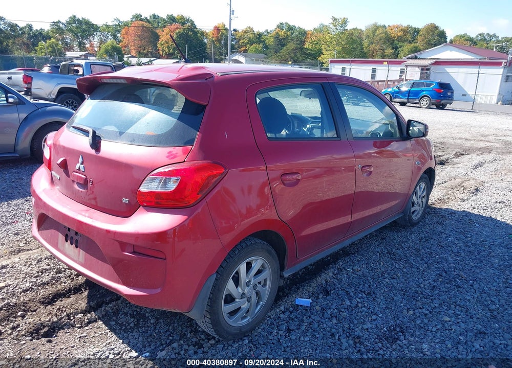 2020 MITSUBISHI MIRAGE SE VIN: ML32A4HJXLH002633