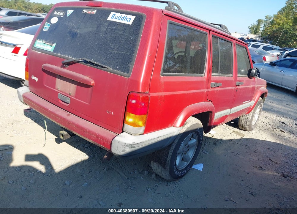 1999 JEEP CHEROKEE CLASSIC/SPORT VIN: 1J4FT68S2XL660246