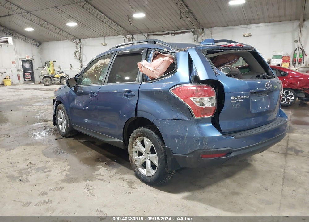 2016 SUBARU FORESTER 2.5I PREMIUM VIN: JF2SJAFC8GH438873