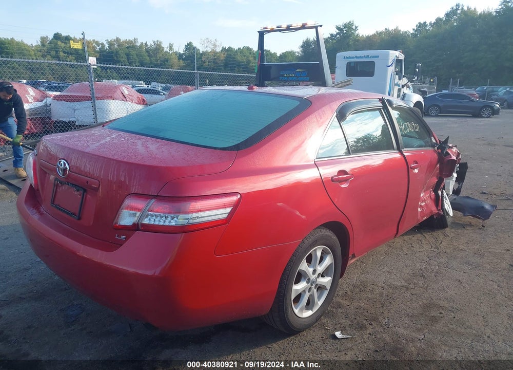 2010 TOYOTA CAMRY LE VIN: 4T1BF3EK0AU098987