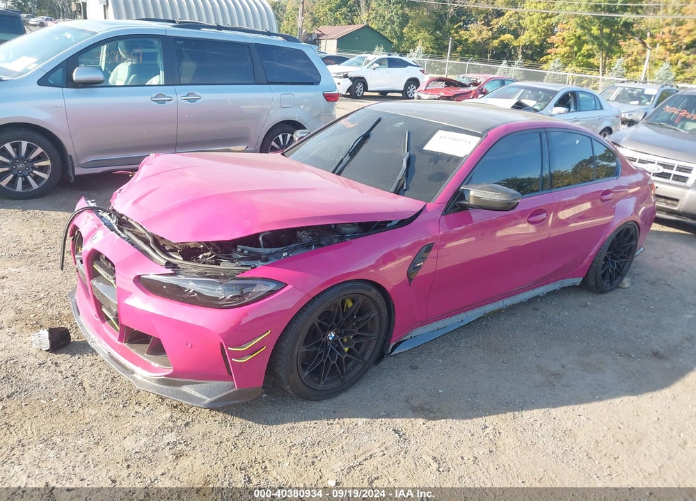 2022 BMW M3 SEDAN VIN: WBS53AY0XNFM43972