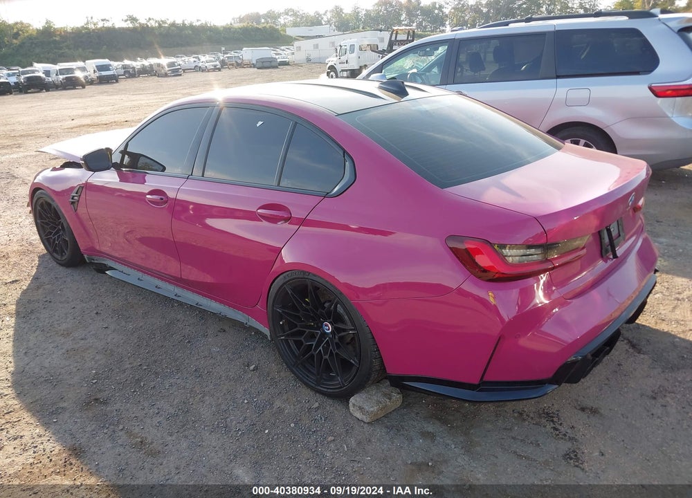 2022 BMW M3 SEDAN VIN: WBS53AY0XNFM43972