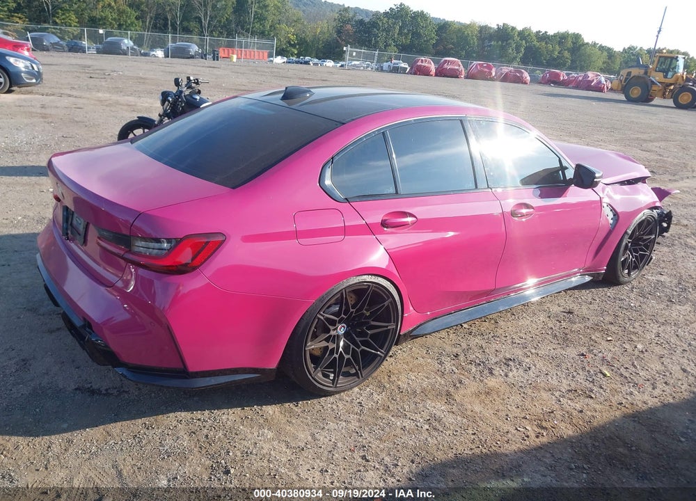 2022 BMW M3 SEDAN VIN: WBS53AY0XNFM43972