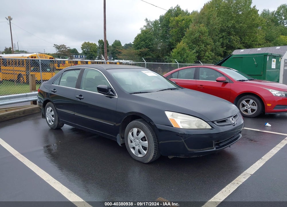 2003 HONDA ACCORD 2.4 LX VIN: 1HGCM56373A057585