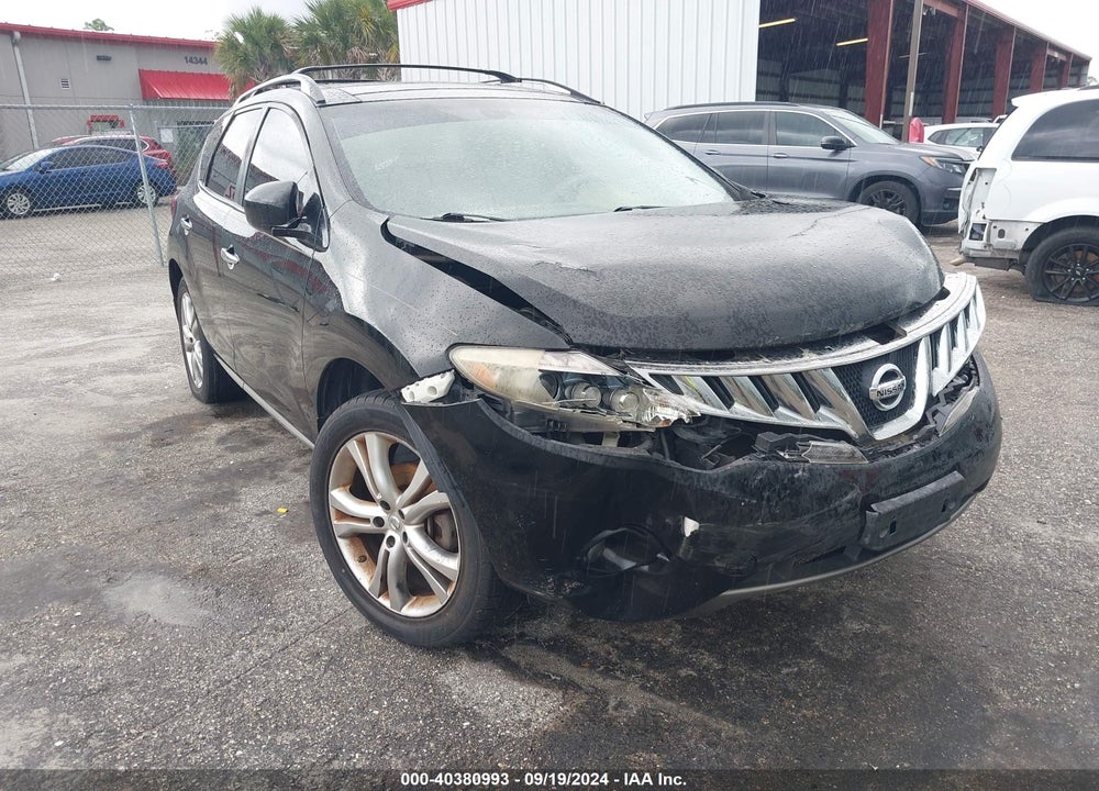 2010 NISSAN MURANO LE VIN: JN8AZ1MW9AW137214