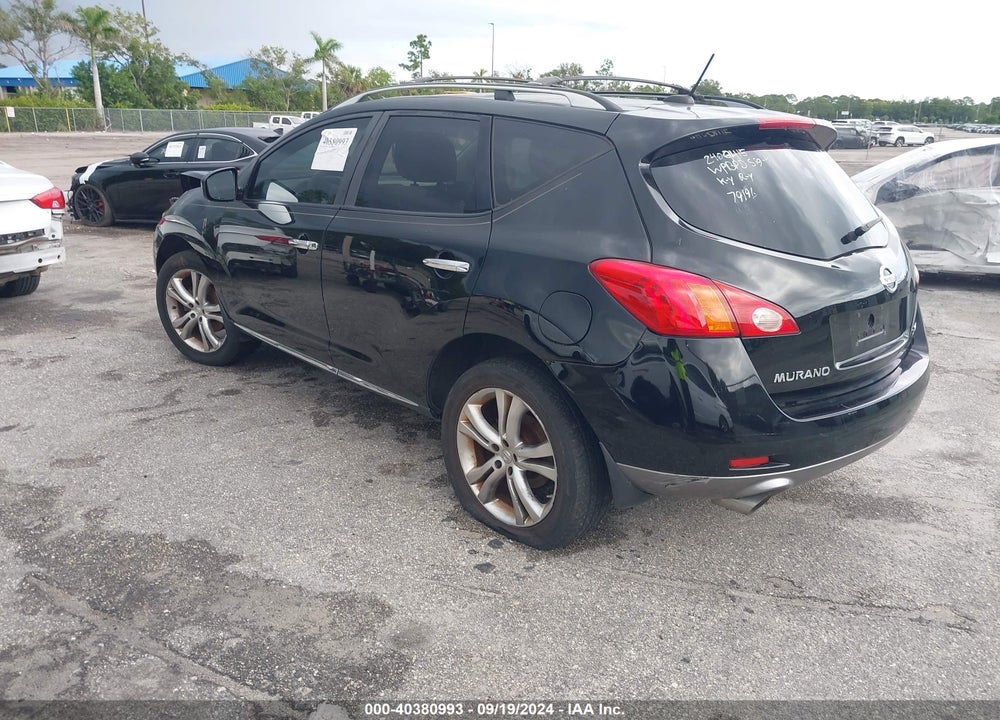 2010 NISSAN MURANO LE VIN: JN8AZ1MW9AW137214
