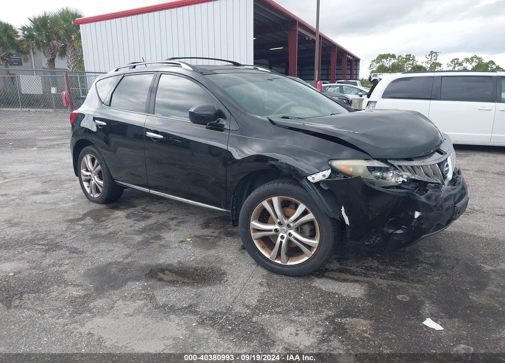 2010 NISSAN MURANO LE VIN: JN8AZ1MW9AW137214