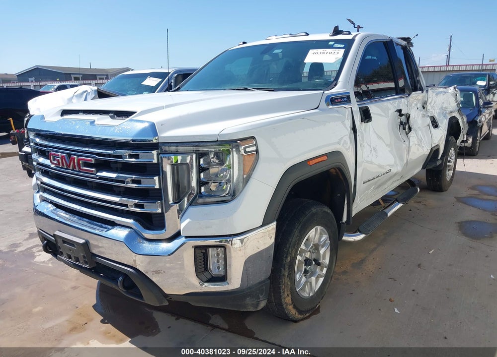 2021 GMC SIERRA 2500HD 4WD DOUBLE CAB STANDARD BED SLE VIN: 1GT59ME7XMF241205