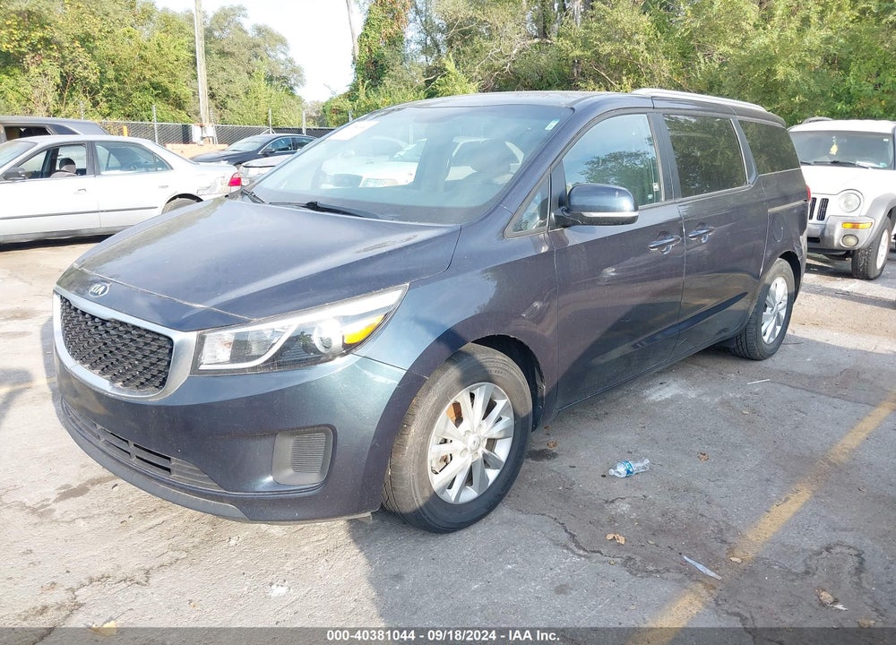 2016 KIA SEDONA LX VIN: KNDMB5C15G6129422