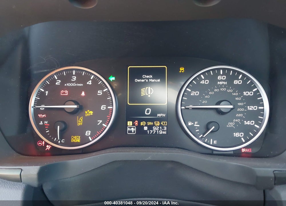 2023 SUBARU ASCENT ONYX EDITION 7-PASSENGER VIN: 4S4WMAHD5P3412530