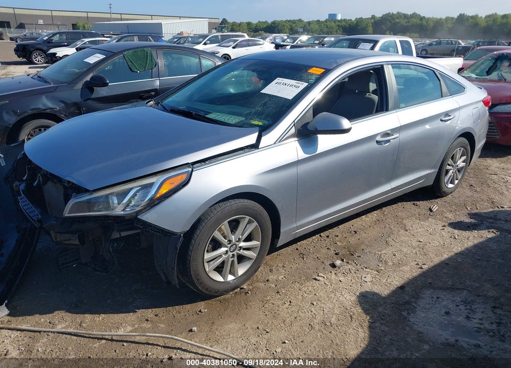 2016 HYUNDAI SONATA SE VIN: 5NPE24AF5GH285365
