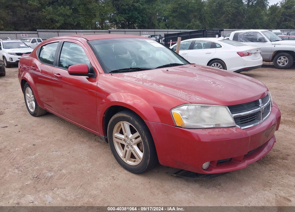 2010 DODGE AVENGER R/T VIN: 1B3CC5FB0AN115343