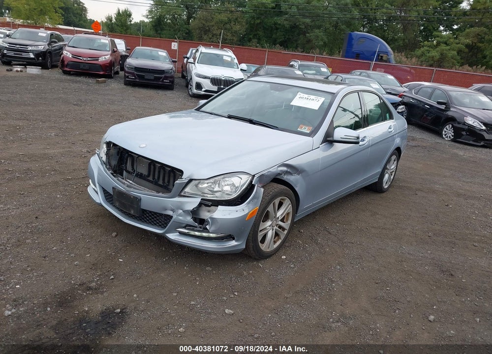 2014 MERCEDES-BENZ C 300 LUXURY 4MATIC/SPORT 4MATIC VIN: WDDGF8AB4EA911791