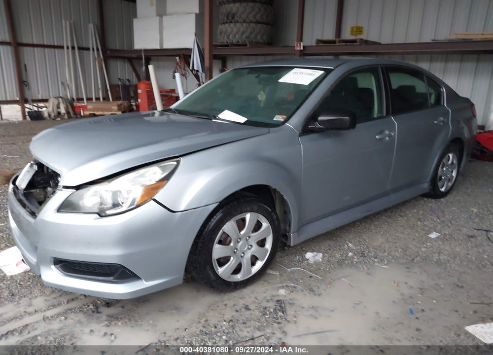 2014 SUBARU LEGACY 2.5I VIN: 4S3BMAA6XE1002720