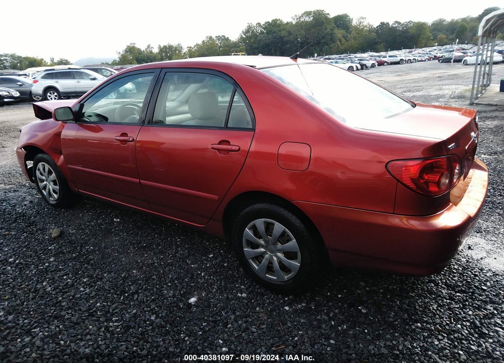 2007 TOYOTA COROLLA LE VIN: 2T1BR32E97C803950