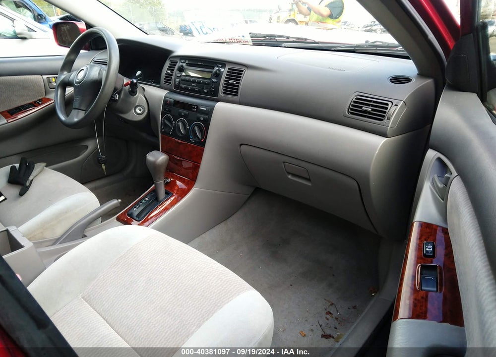 2007 TOYOTA COROLLA LE VIN: 2T1BR32E97C803950