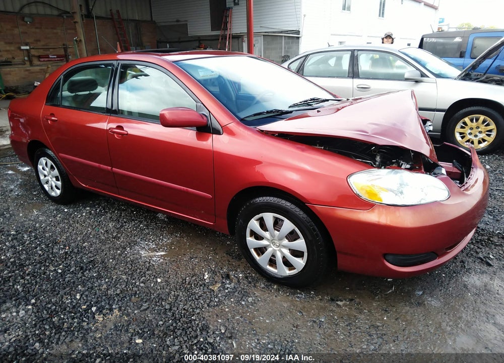 2007 TOYOTA COROLLA LE VIN: 2T1BR32E97C803950