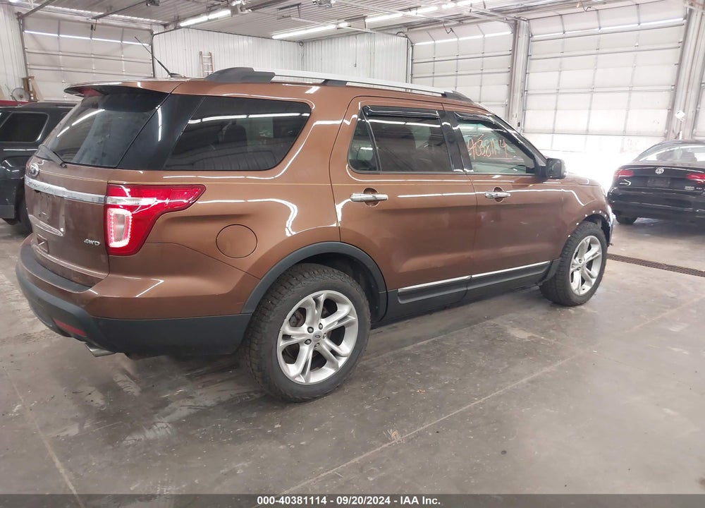 2011 FORD EXPLORER LIMITED VIN: 1FMHK8F83BGA79601