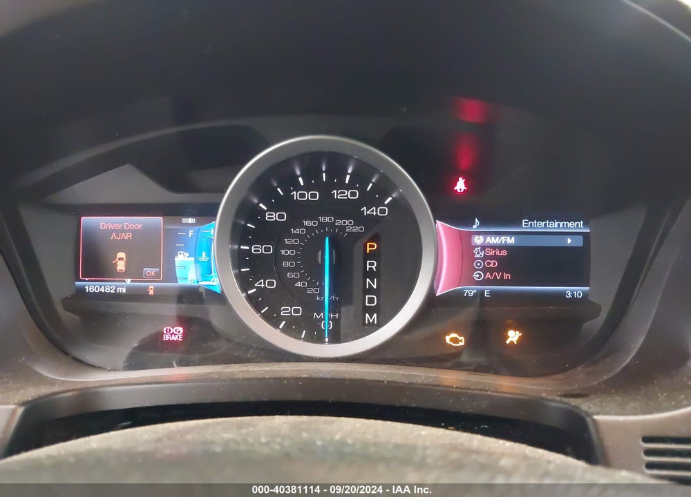 2011 FORD EXPLORER LIMITED VIN: 1FMHK8F83BGA79601