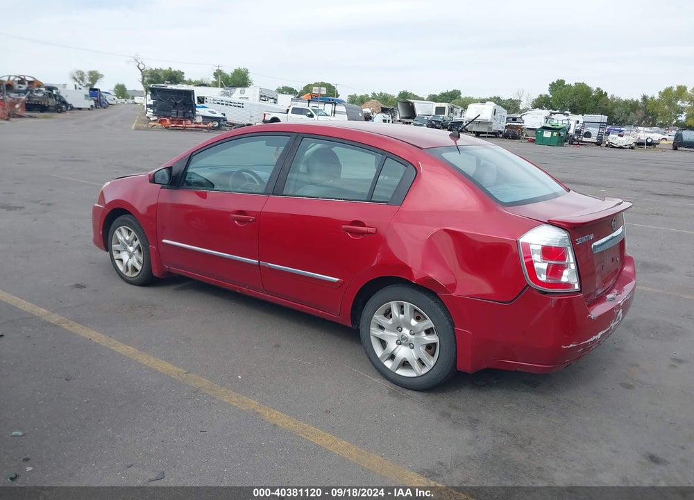 2012 NISSAN SENTRA 2.0 S VIN: 3N1AB6AP2CL673024