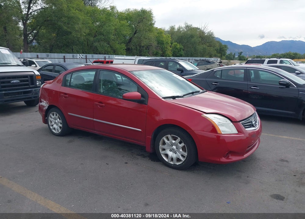 2012 NISSAN SENTRA 2.0 S VIN: 3N1AB6AP2CL673024