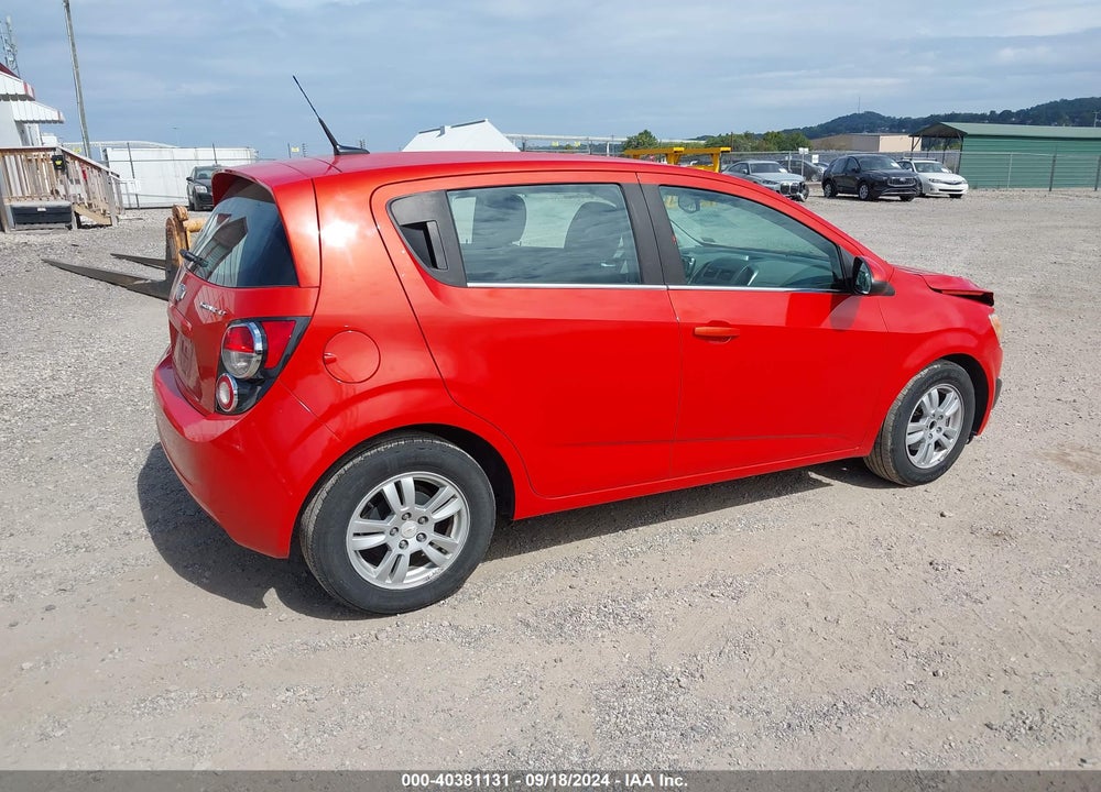 2012 CHEVROLET SONIC 2LT VIN: 1G1JC6SH4C4108158
