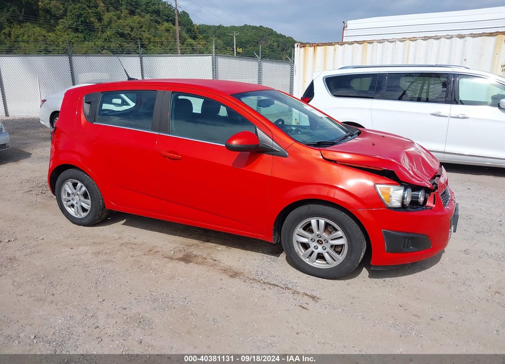 2012 CHEVROLET SONIC 2LT VIN: 1G1JC6SH4C4108158