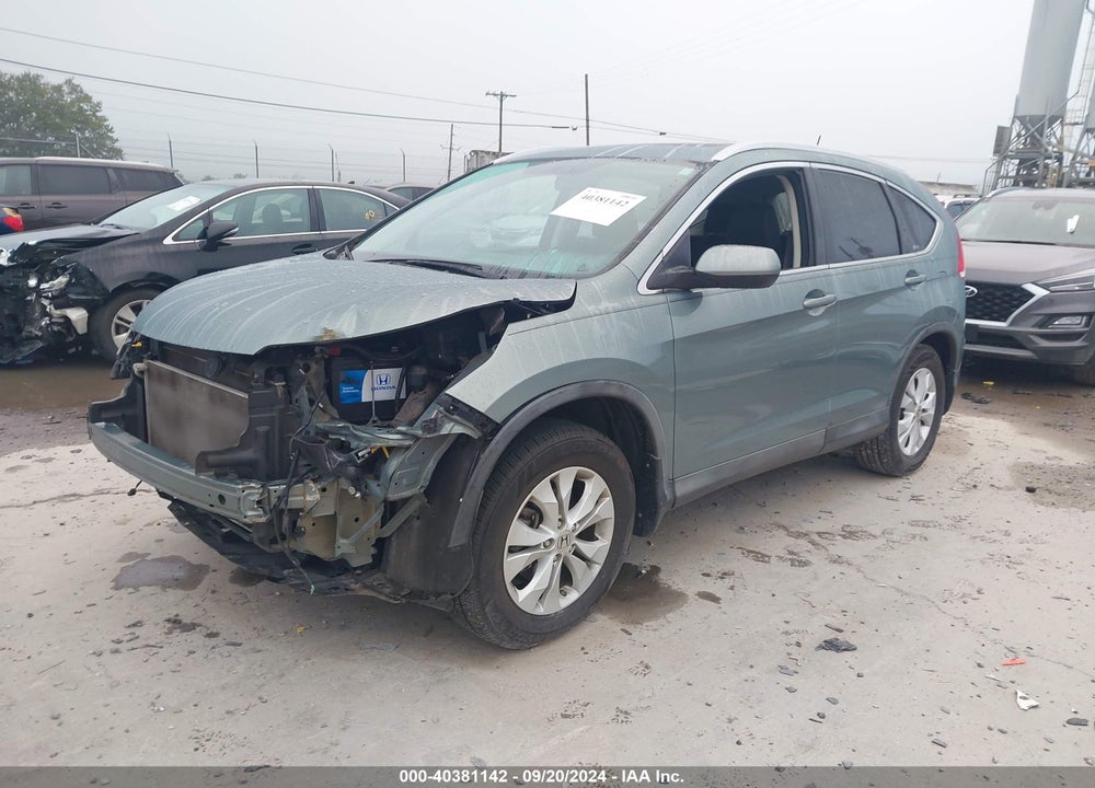 2012 HONDA CR-V EX-L VIN: 2HKRM4H7XCH605977