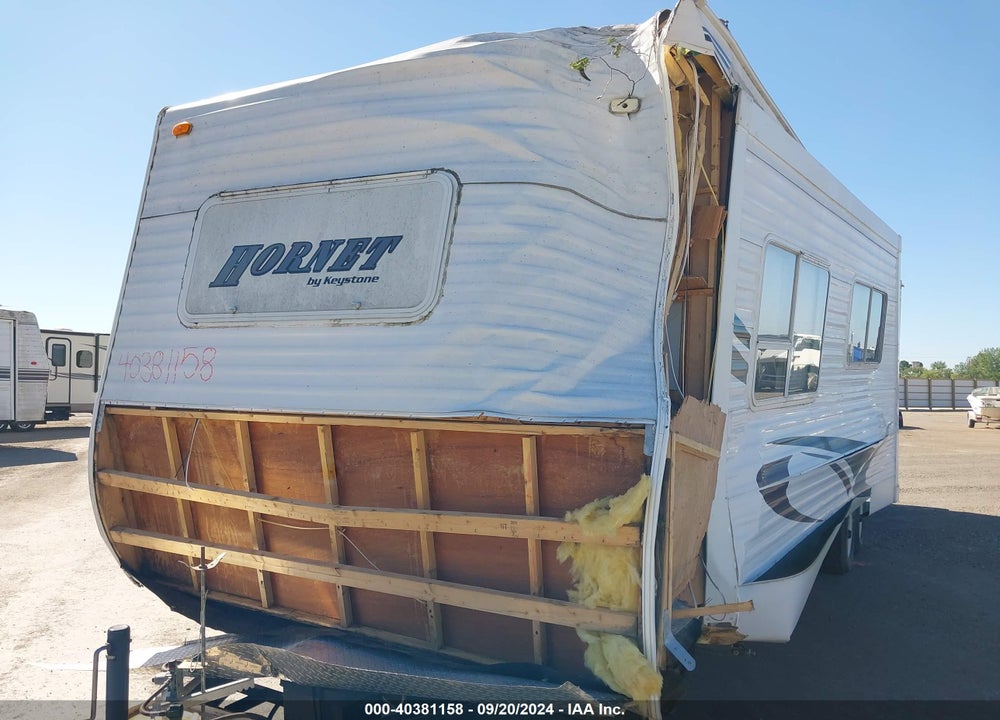 2005 KEYSTONE HORNET  TRAVEL TRAILER VIN: 4YDT33F285E315098
