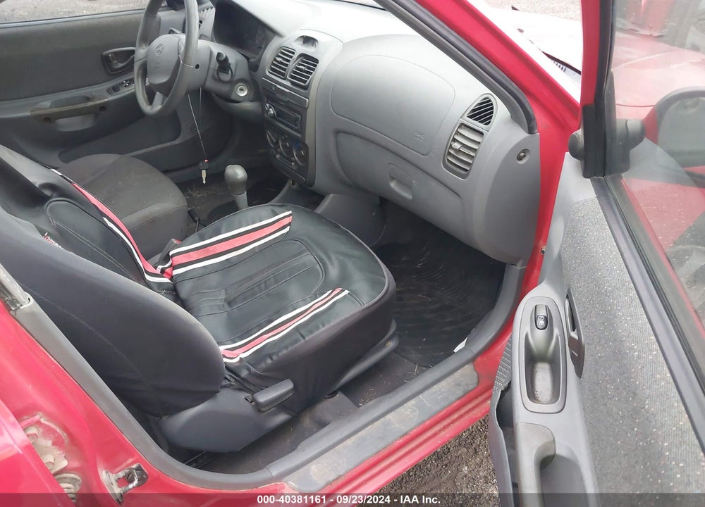 2002 HYUNDAI ACCENT GL VIN: KMHCG45C72U378181