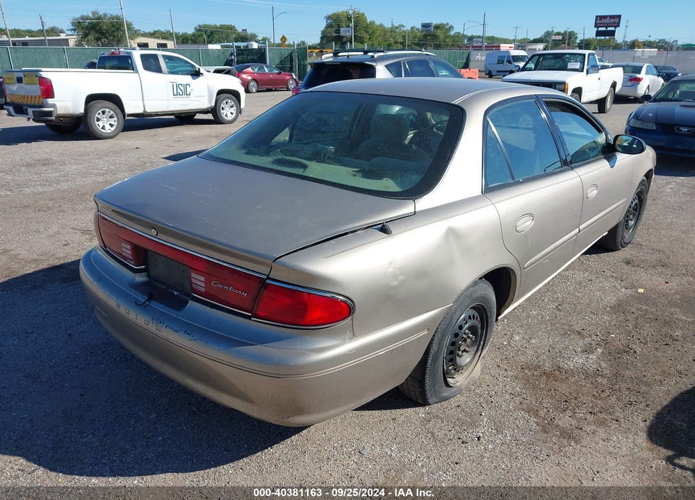 2003 BUICK CENTURY CUSTOM VIN: 2G4WS52J031134244