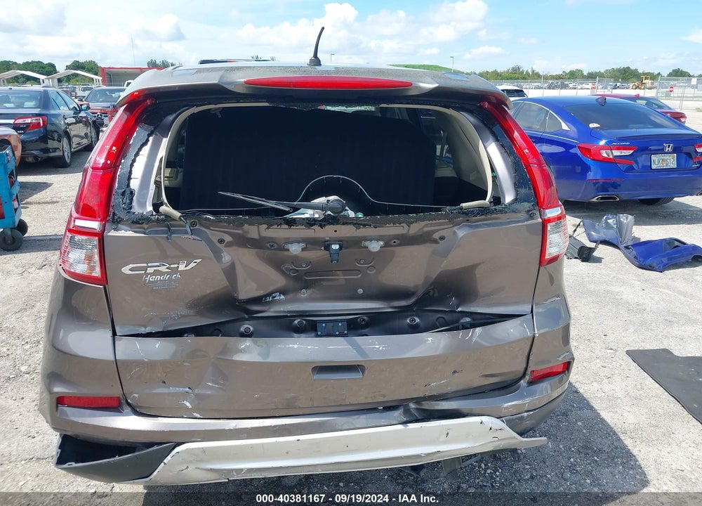 2016 HONDA CR-V EX VIN: 3CZRM3H53GG705954