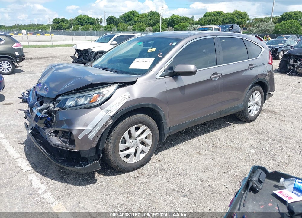 2016 HONDA CR-V EX VIN: 3CZRM3H53GG705954