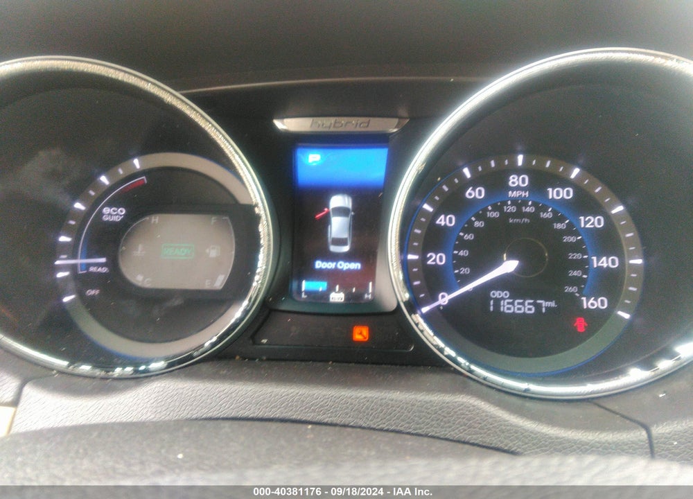 2015 HYUNDAI SONATA HYBRID VIN: KMHEC4A43FA139513