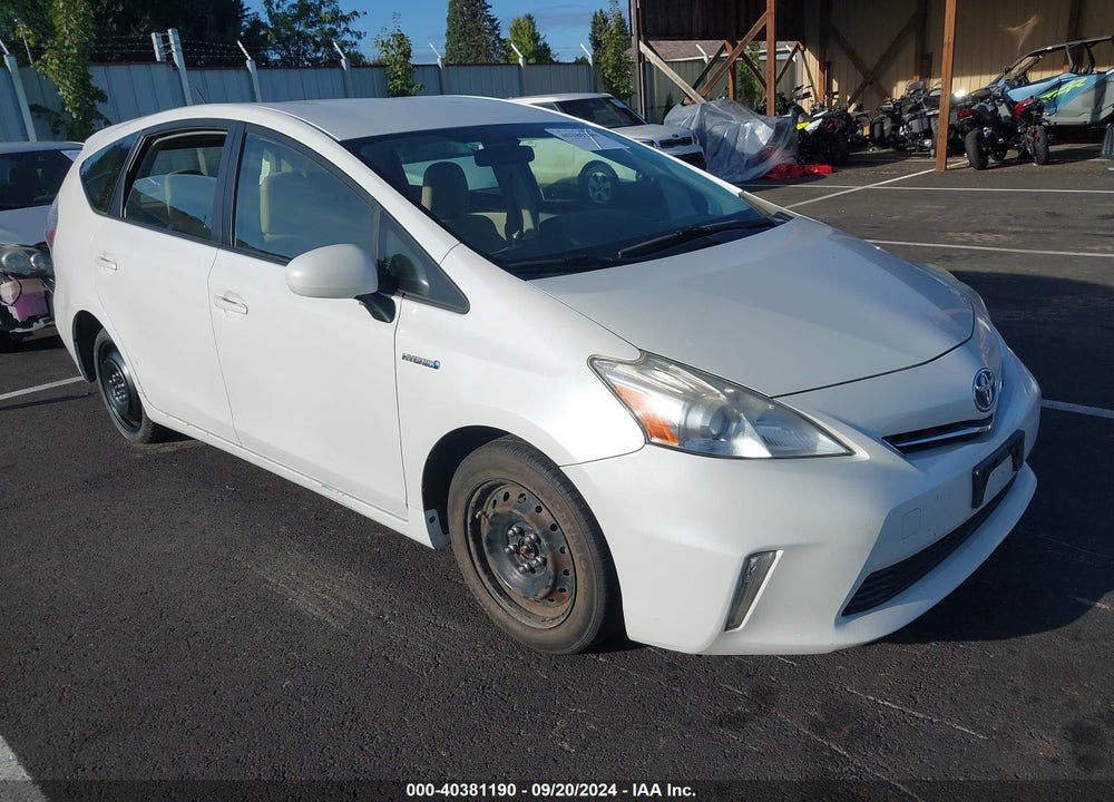 2013 TOYOTA PRIUS V TWO VIN: JTDZN3EU4D3225600