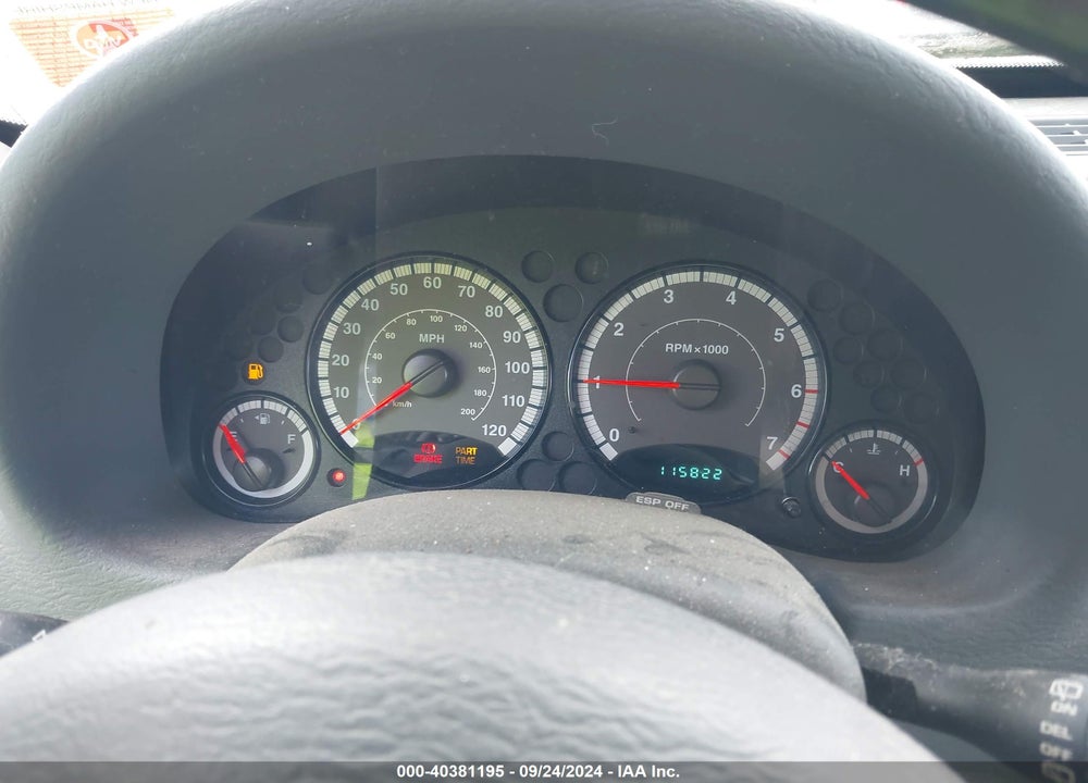 2007 JEEP LIBERTY SPORT VIN: 1J4GL48K07W662620