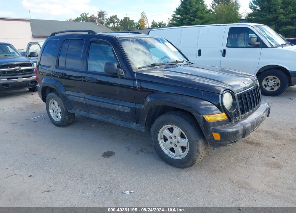 2007 JEEP LIBERTY SPORT VIN: 1J4GL48K07W662620